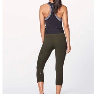 Lululemon Speed up tight full on luxtreme cropped